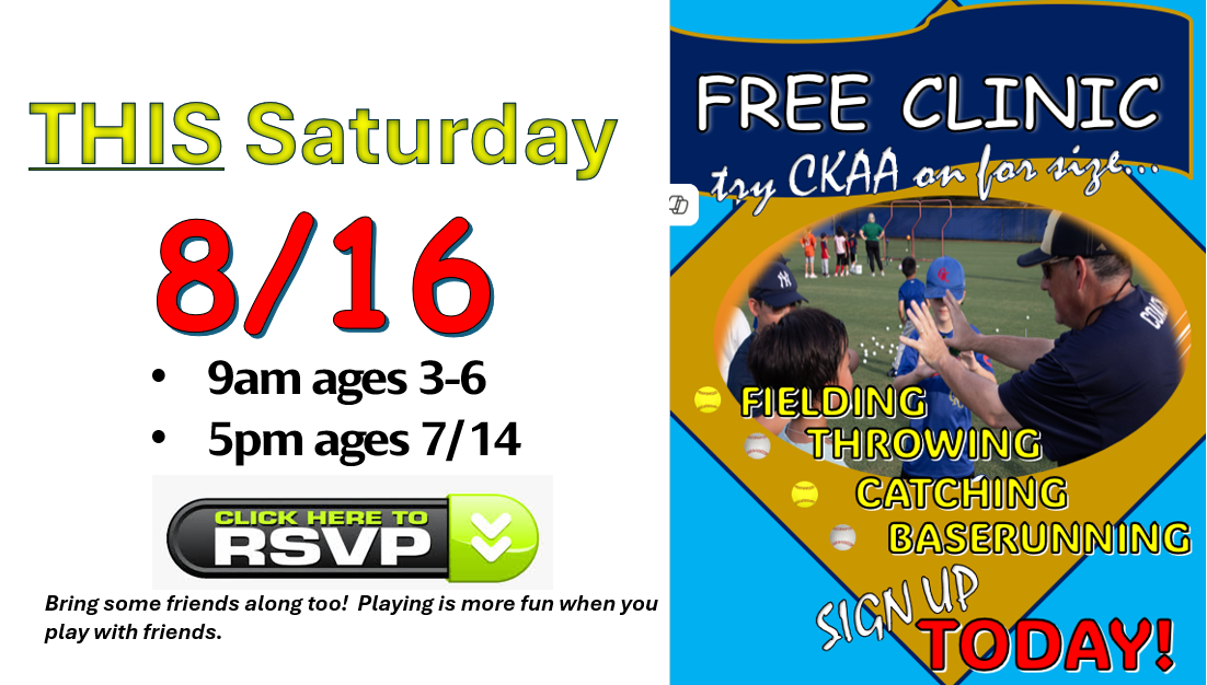 This Saturday!